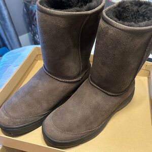 Ugg chocolate brown boots. Like new.